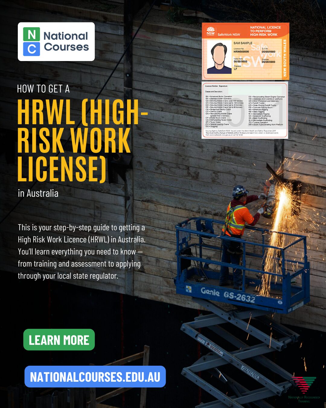 How to get a High-Risk Work License (HRWL) in Australia 2025